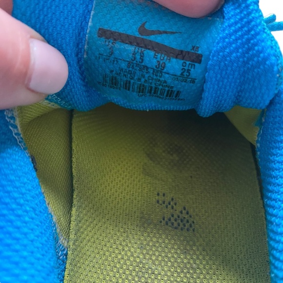 Women’s Nike Zoom Pegasus 35 Running Sneakers Size 8, EU 39 blue orbit - Picture 3 of 8